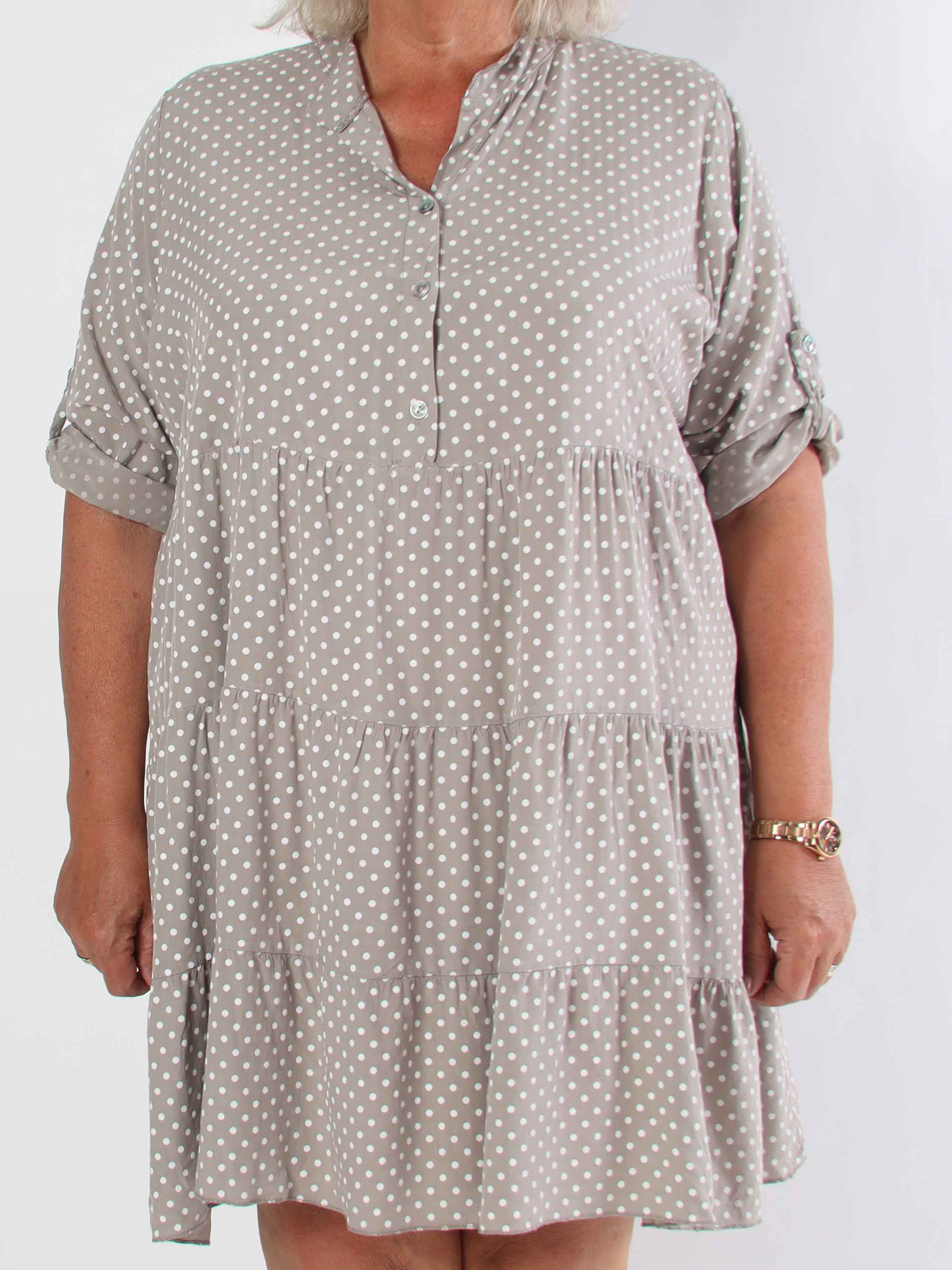 Dotti Short - Kort kjole med lag på lag look i viskose